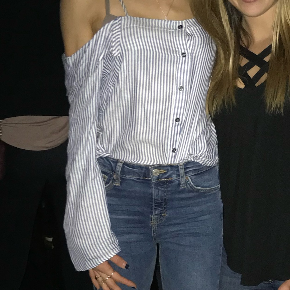 Off the shoulder blouse